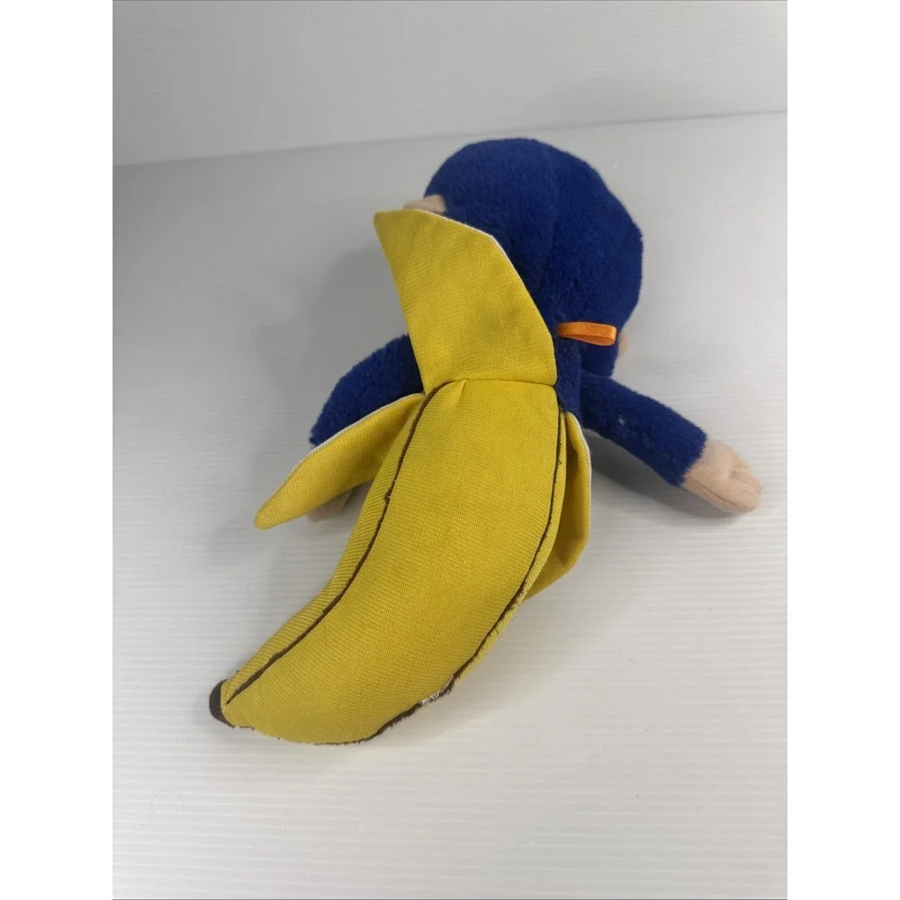 Classic Toy Company Cobalt Blue Monkey Chimp Gorilla in Banana Peel 13